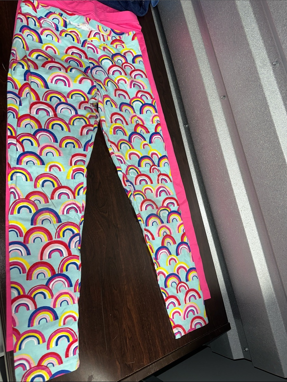 Girls' Hot Pink Stretch Pull-On Leggings